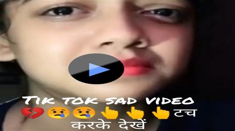 Sad Tik Tok Video 😢😢 Very Sad Video Youtube