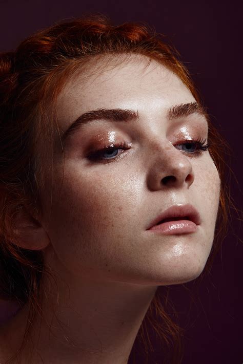 simple beauty gloss on behance face photography beauty portrait freckles retouching rebecca