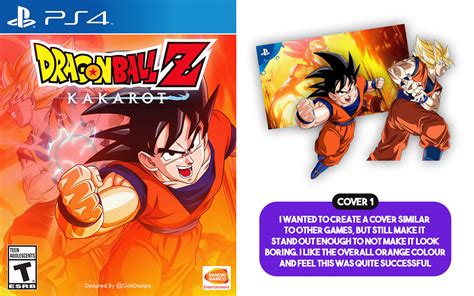 All products in the box are exclusive designs just available as part of the gift box. 3 Dragon Ball Z: Kakarot Box Art Redesigns on Behance