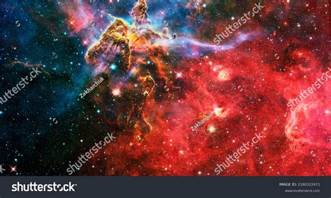 High Quality Space Background Explosion Supernova Stock Photo