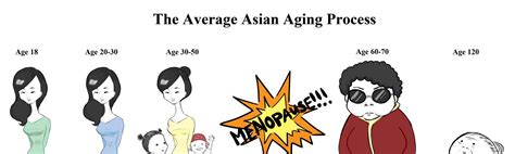 The Average Asian Aging Process Rfunny
