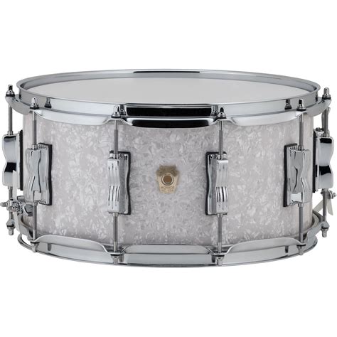 Ludwig Classic Maple Snare Drum 14 X 65 In White Marine Pearl