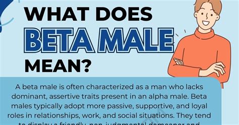 Beta Male Meaning What Does Beta Male Mean • 7esl