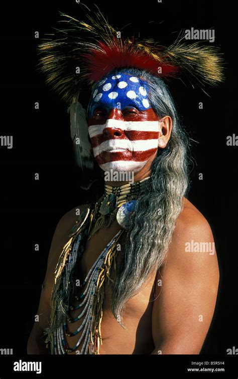 Native American Warrior Face Paint
