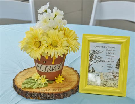 Winnie The Pooh Baby Shower Party Boy Baby Shower Centerpieces