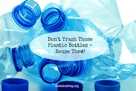 13 Ways To Reuse Plastic Bottles