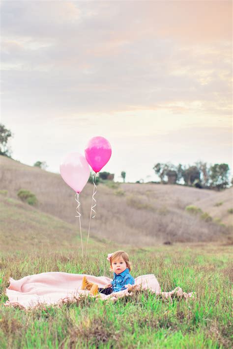 Miss Mila One Year Old Session Halleigh Hill Orange County