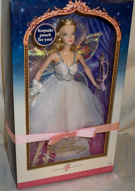 Mattel Tooth Fairy Barbie Doll 2006 Nrfb