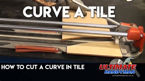 How To Cut A Curve In Tile Youtube