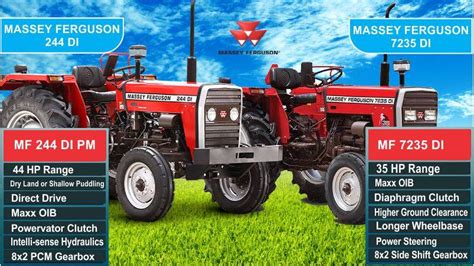 Massey Ferguson Tractors New Launch Tractors Specifications Features