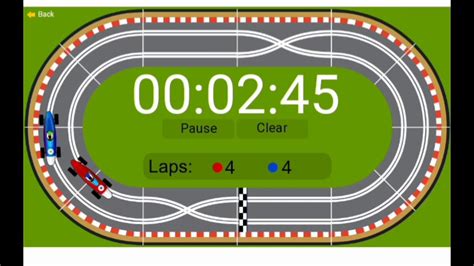 Slot Car Race Countdown Timer 3 Minute Youtube