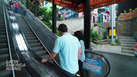 Giant Outdoor Escalators Transform Neighborhood Cnn Video