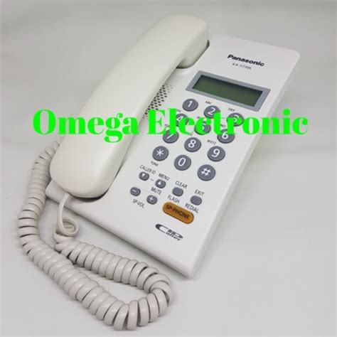 Panasonic Kx T7705 Pesawat Telepon Rumah Kantor Single Line Telpon