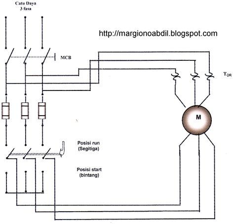 Rangkaian kontraktor star delta wiring diagram tutorial valid. Mr.G: pengasutan motor 3 fasa star/delta
