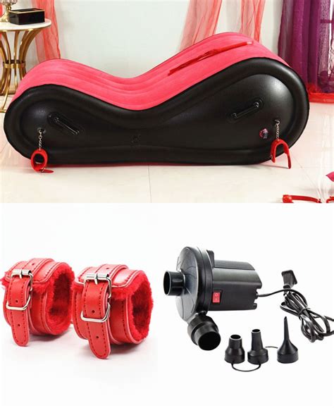 Sex Furniture Inflatable Sofa Sexy Bed Chair Pvc Flocking Sm Products Adult Game Lover Products