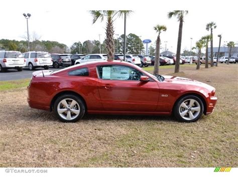 2014 Ruby Red Ford Mustang Gt Premium Coupe 89566994 Photo 4