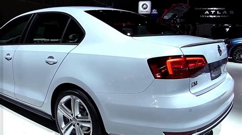 2017 Volkswagen Jetta Gli Pearl White Exterior And Interior First