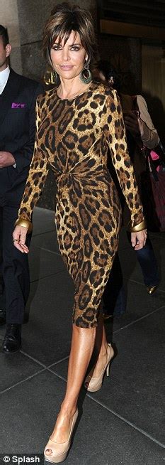Lisa Rinna Steps Out In Sultry Leopard Print While Promoting Her Sex