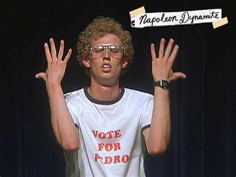 Vote For Pedro Napoleon Dynamite Dance Nerd Napoleon