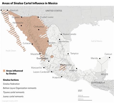 30 Cartels In Mexico Map Maps Online For You