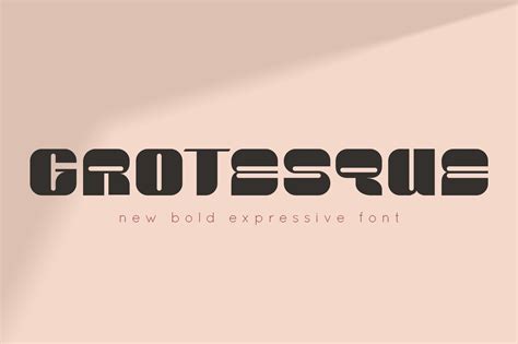 Grotesque Font Sans Serif Fonts Creative Market