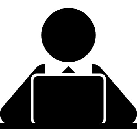 Free Icon Computer Worker