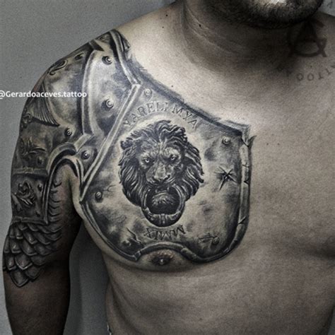 Discover 65 Armor Plate Tattoo Best Incdgdbentre