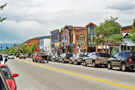 Main Street Breckenridge Colorado Usa