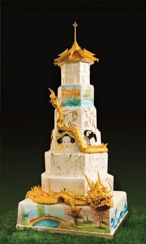 If you are planning a celebration and need some inspiration for a birthday cake for adults, take a look at some of the ideas below Oriental Wedding - Oriental Wedding Cake Design #2051999 ...