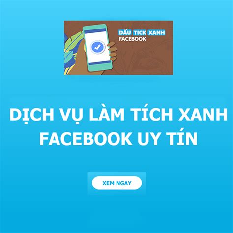 Xác Minh Tích Xanh Cho Facebook Instagram Nhimcoldlymedianet