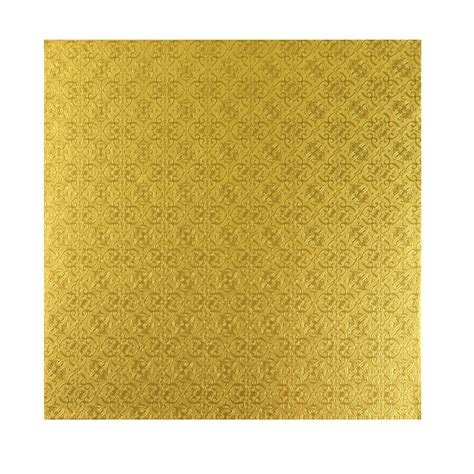 Ocreme Square Gold Cake Drum Board 8 X 12 Thick Pack Of 5 Ocreme