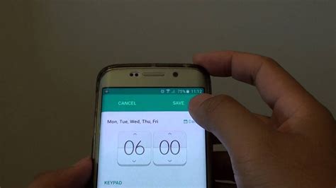 Samsung Galaxy S6 Edge How To Change Alarm Clock Tone Youtube