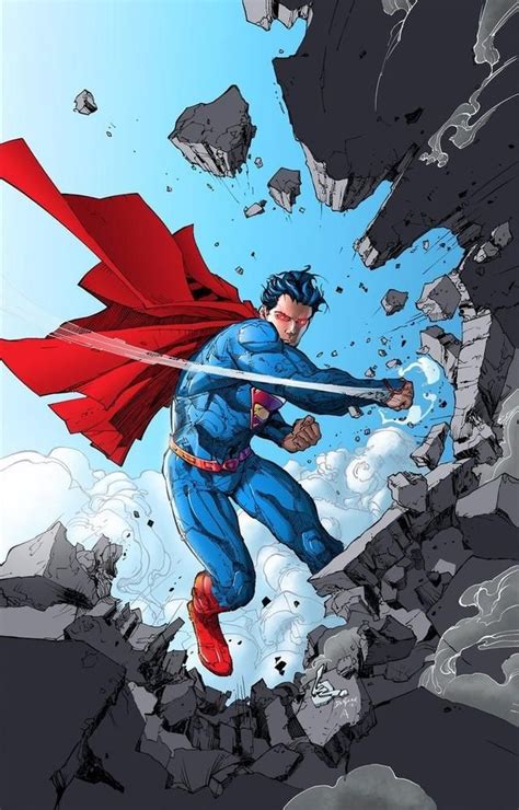 Awesome Man Of Steel Artwork Superman News Superman Artwork Dc Comics