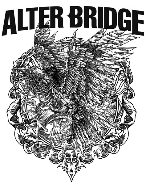Alter Bridge Swarming Crow On Behance