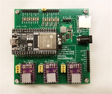 Esp32 Cnc Controller Board Supports Grbl Arduino Firmware