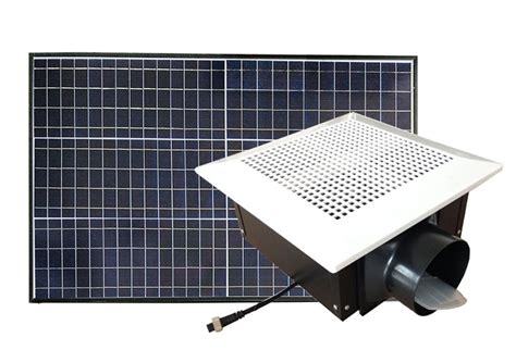 30w30w Solar Ceiling Exhaust Fan With Battery Sunny International
