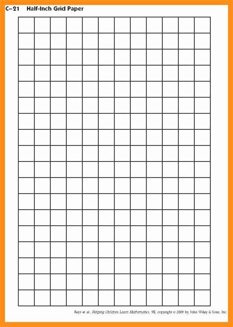 Free Graph Paper 2 Squares Per Inch Heavy Black From Formville Grid