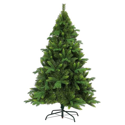 Artificial Christmas Tree Decorated Snow White