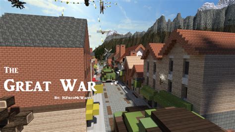 The Great War Battlefield 1 Inspired Map W Download Minecraft Project