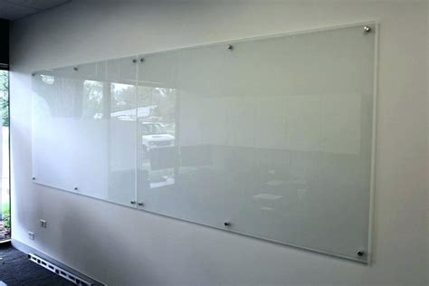 Designer Crystal Clear Non Magnetic Glassboards Boards Direct