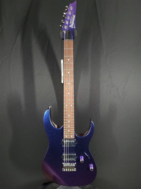 Ibanez Grg121sp Bmc Blue Metal Chameleon 034 Bay Tunes Guitars