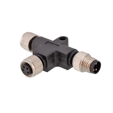 M8 Male Female T Y Splitter Adapter China Supplierm8 4 Pin Male T