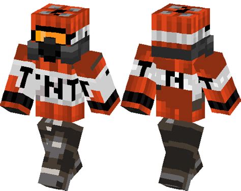 Tnt Soldier Survival Skin Minecraft Skin Minecraft Hub