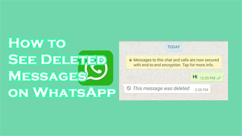 How To Read Deleted Messages On Whatsapp