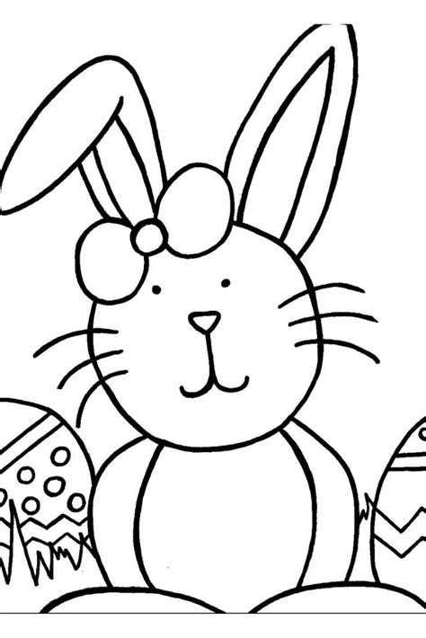 Many kids like to color and coloring pages seem to be more than just a fun free time activity. Free Easter Coloring Page Printable | Easter coloring ...