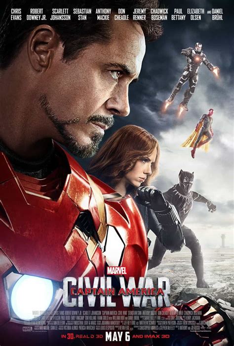 Marvel Unveils Two New Captain America Civil War Posters Live
