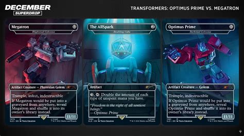 Transformers Join Magic The Gathering As Part Of The Secret Lair