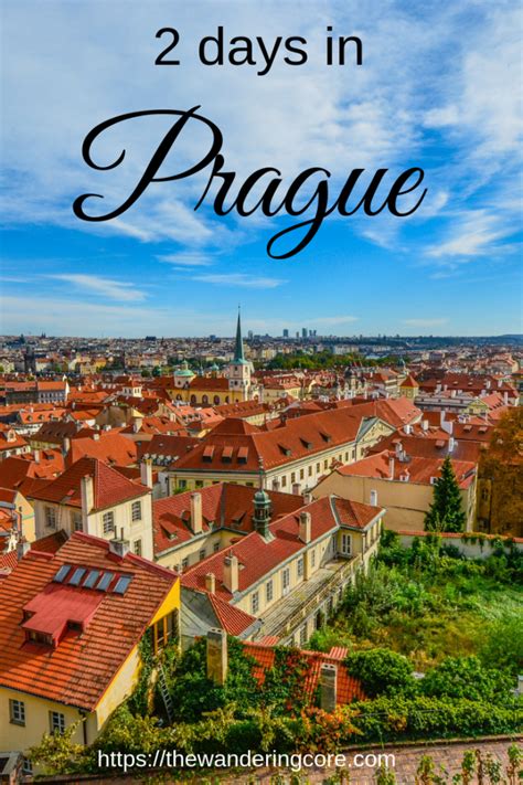 what to do in prague in 2 days prague itinerary