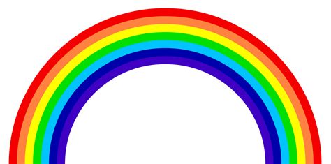 Hd Rainbows Clip Art Library