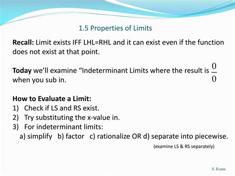 Ppt 15 Properties Of Limits Powerpoint Presentation Free Download